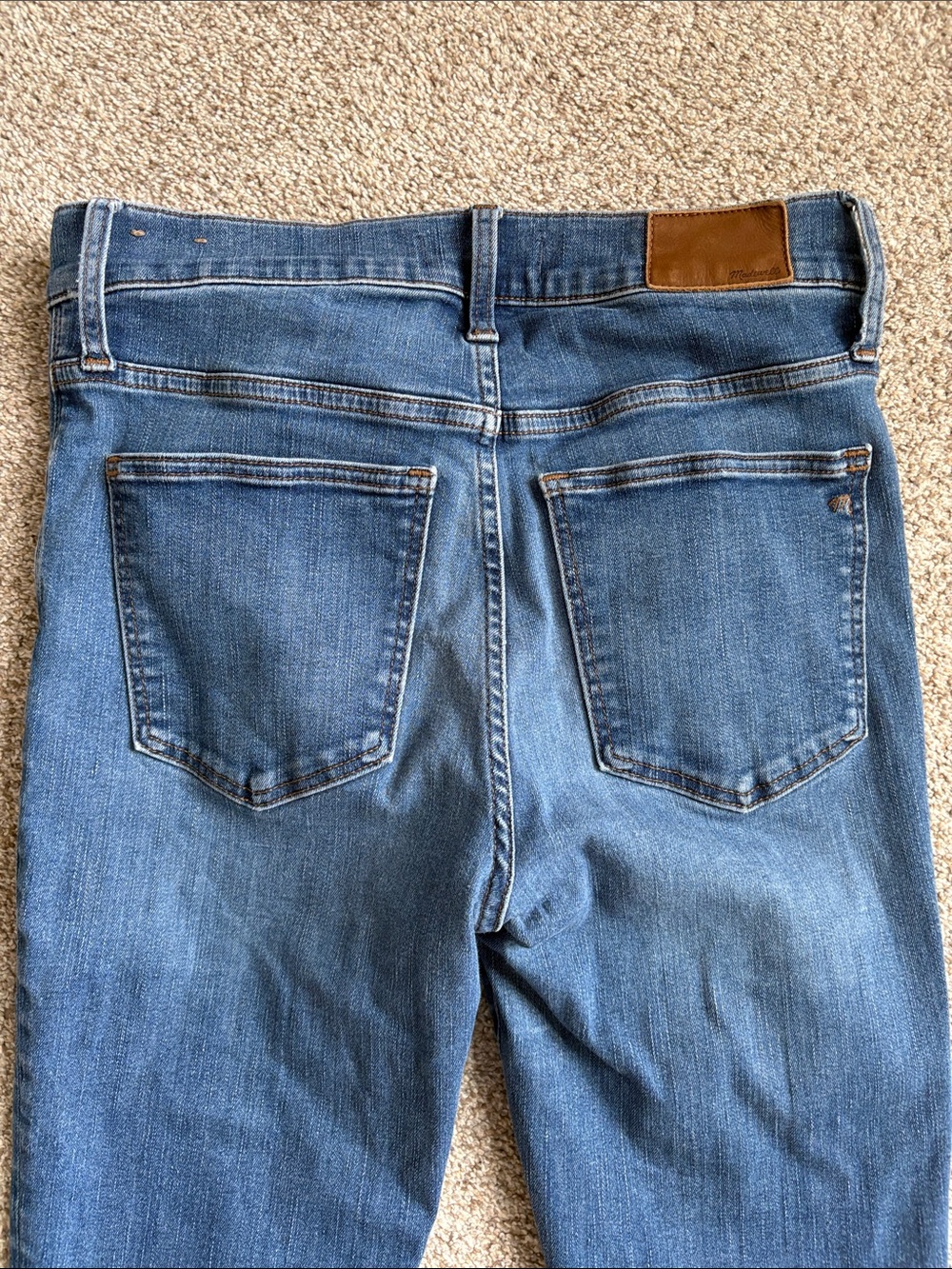 Madewell Dark Wash Skinny Jeans - Picture 4 of 6